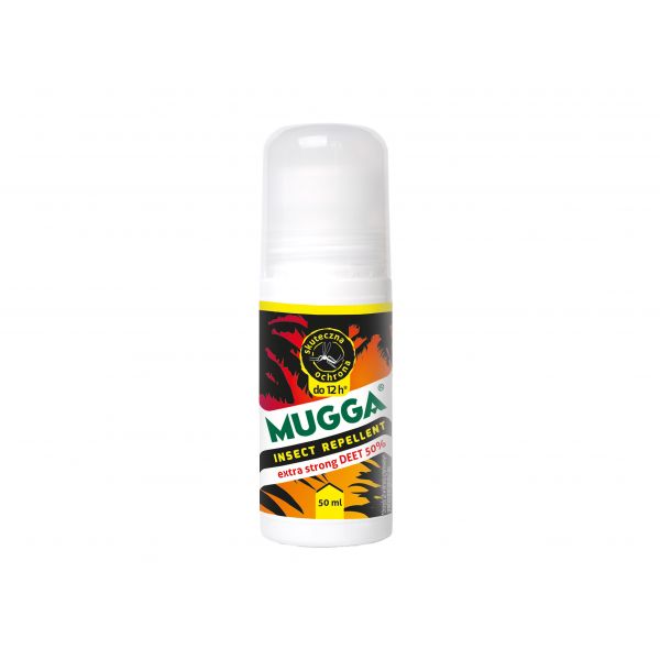 Mleczko repelent Mugga 50% DEET 50 ml