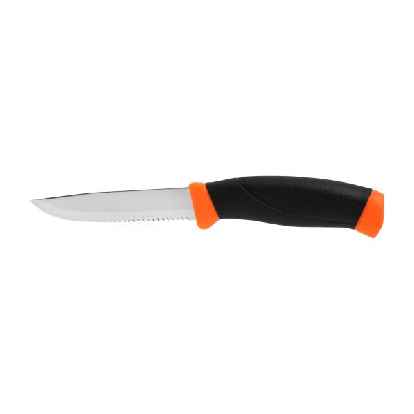 1 x Morakniv Companion F Serrated pomar.serrated knife. (S)