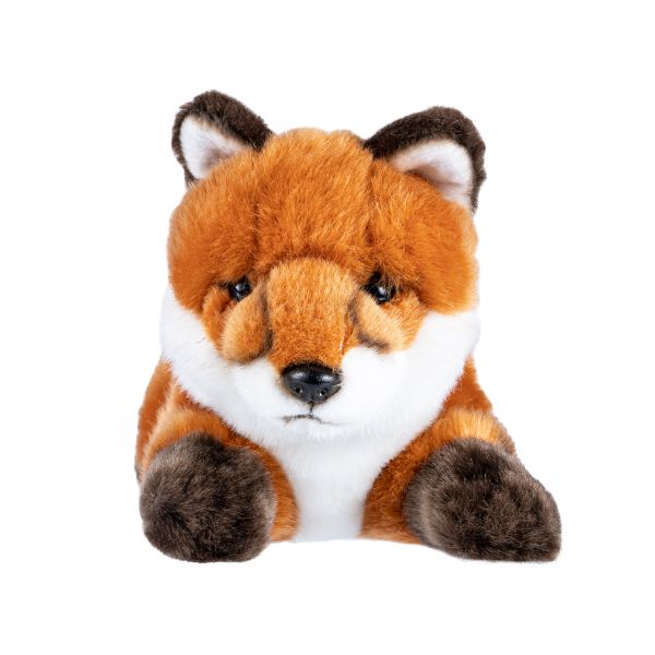 Nature De Brenne lying fox mascot 28 cm