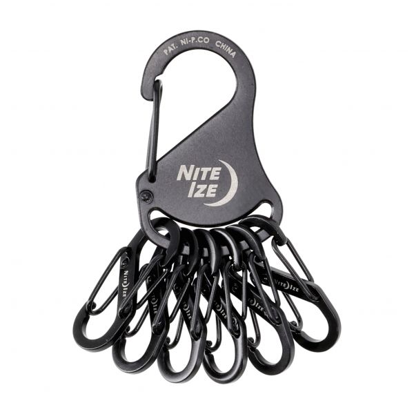 Nite Ize S-Biner key ring with carabiners