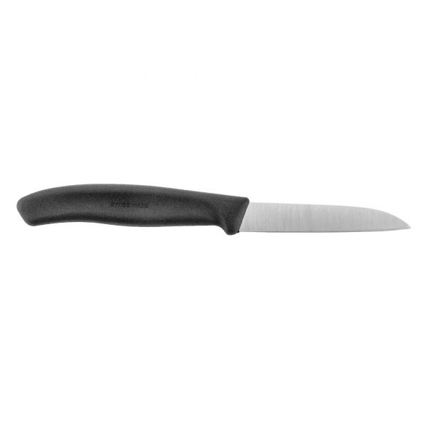 Nóż do jarzyn Victorinox 6.7403 gładki, czarny