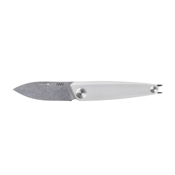 Nóż składany ANV Knives Z050 ANVZ050-003 srebrny