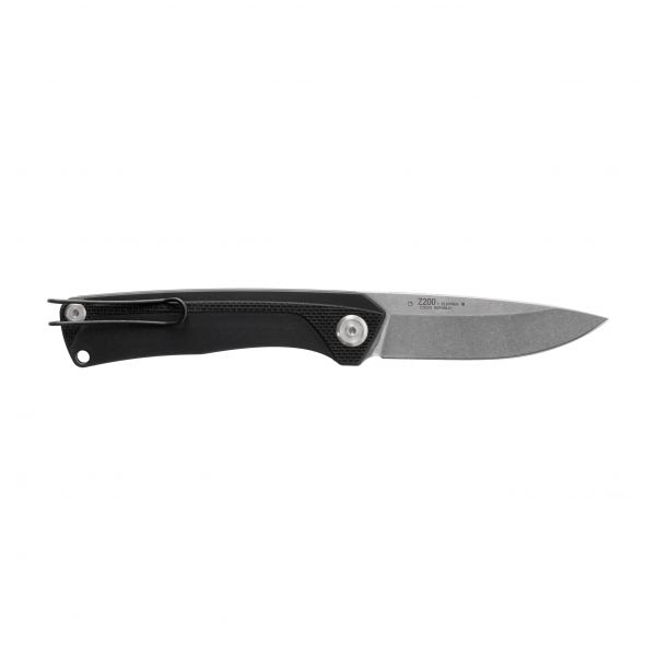 Nóż składany ANV Knives Z200 ANVZ200-006 czarny