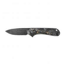 Nóż składany Civivi Elementum C907C-DS1 shredded carbon fiber / golden  black