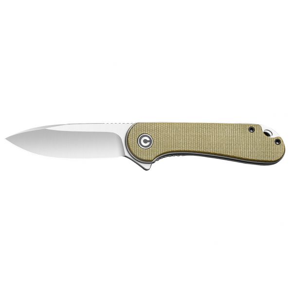 Nóż składany Civivi Elementum C907S olive micarta