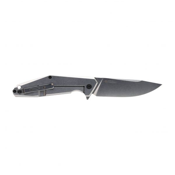 Nóż składany Ruike D191-B czarno-srebrny