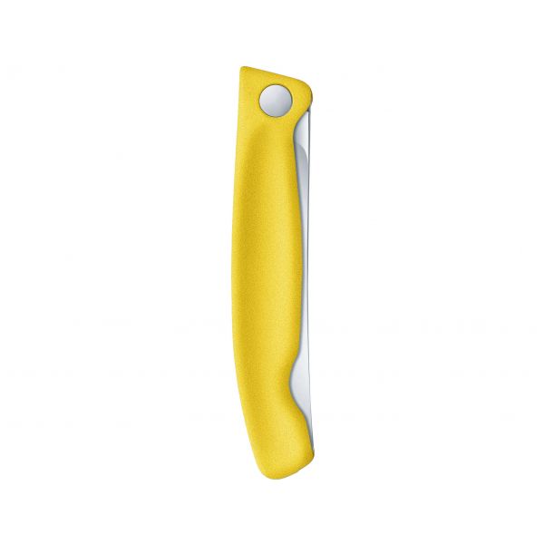 Nóż Victorinox Swiss Classic 6.7836.F8B ząbkowany, żółty, składany