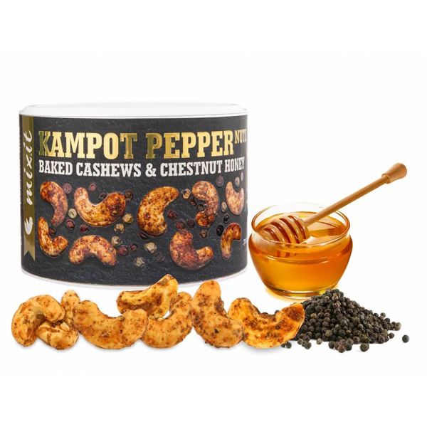 Nuts with honey and pepper Kampot Pepper Nuts 160