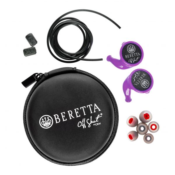 Ochronniki słuchu Beretta Mini HeadSet Comfort Plus purpurowe

