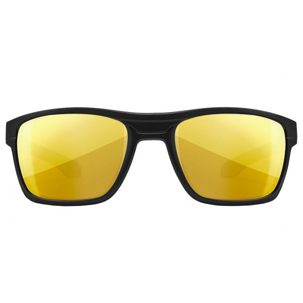 Okulary polaryzacyjne Wiley X Kingpin ACKNG04 amber gold mirror, czarne oprawki