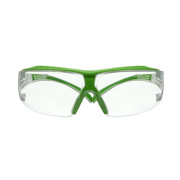 Okulary SecureFit 400X bezbarwne/zielone