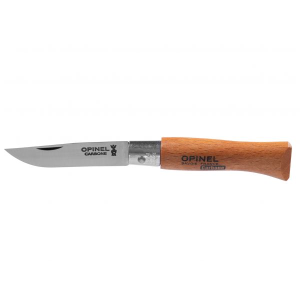 Opinel knife 4 carbon beech