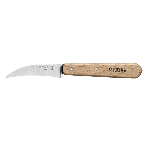 Opinel Natural 114 kitchen knife for vegetables