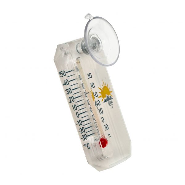 Outdoor thermometer with suction cup Sun Co. Stickler