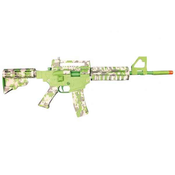 Paper Shooters Green Spit rifle set