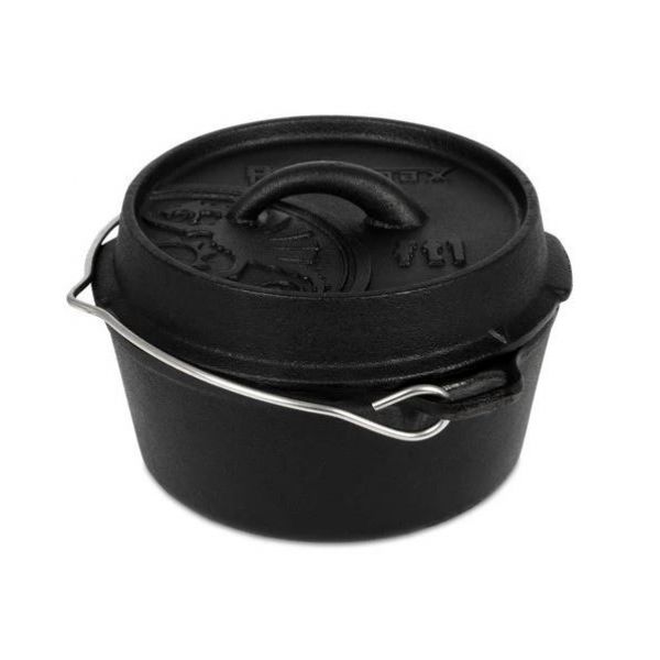 Petromax ft1 0.93 l cast iron pot with flat bottom