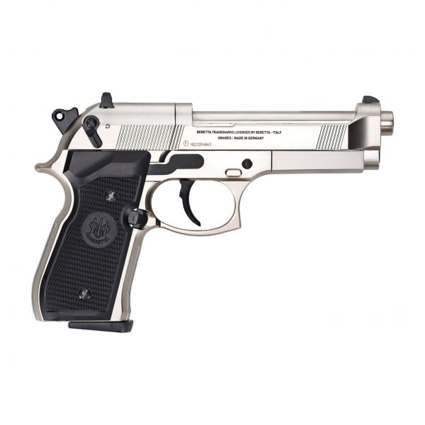 Pistol Beretta M 92 FS nickel 4,5 mm