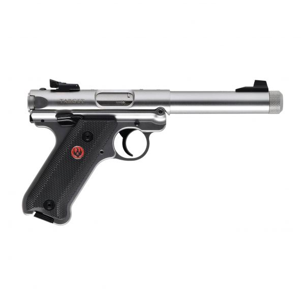 Pistolet Ruger Mark IV Target TB kal. 22LR stainless (40126)