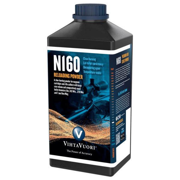 Proch Vihtavuori N160 nitrocelulozowy 1 kg