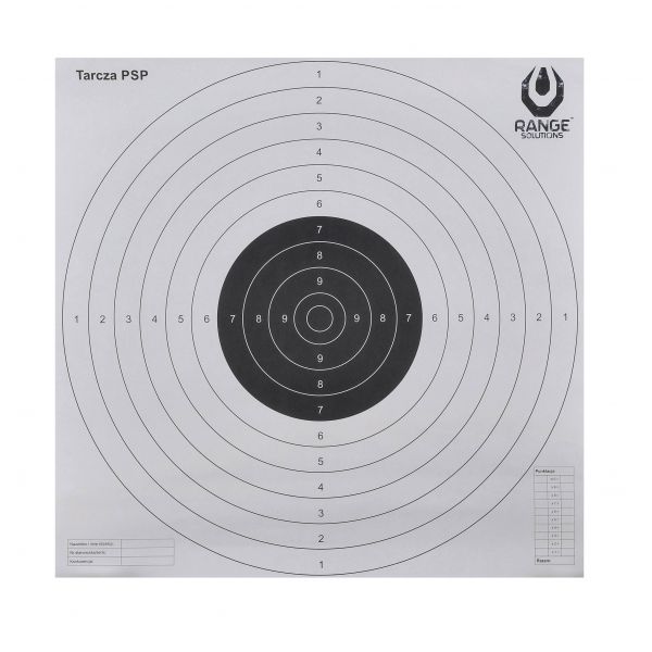 Range Solutions PSP TS-2 shooting target.