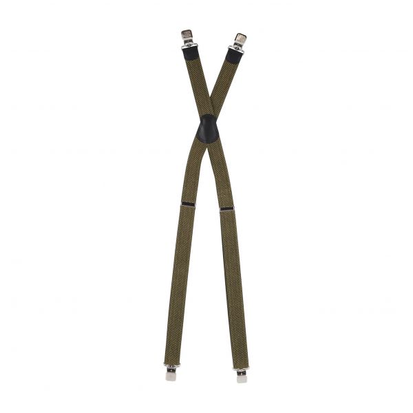 Ranger men's suspenders 4 cm, olive green