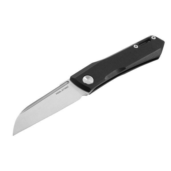 Real Steel RSK Solis Lite black-satin knife, composition