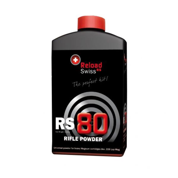 Reload Swiss RS80 1 kg smokeless gunpowder