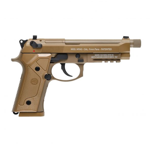 Replica ASG pistol Beretta M9A3 FM 6 mm brown.