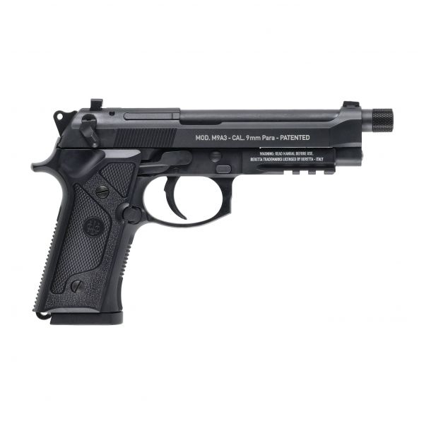 Replica ASG pistol Beretta M9A3 FM 6 mm CO2 black