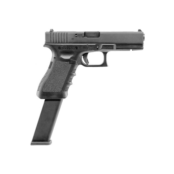 Replika pistolet ASG Glock 18C gen 3. 6 mm gas