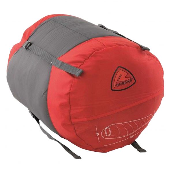 Robens Spire II hiking sleeping bag for left-handers