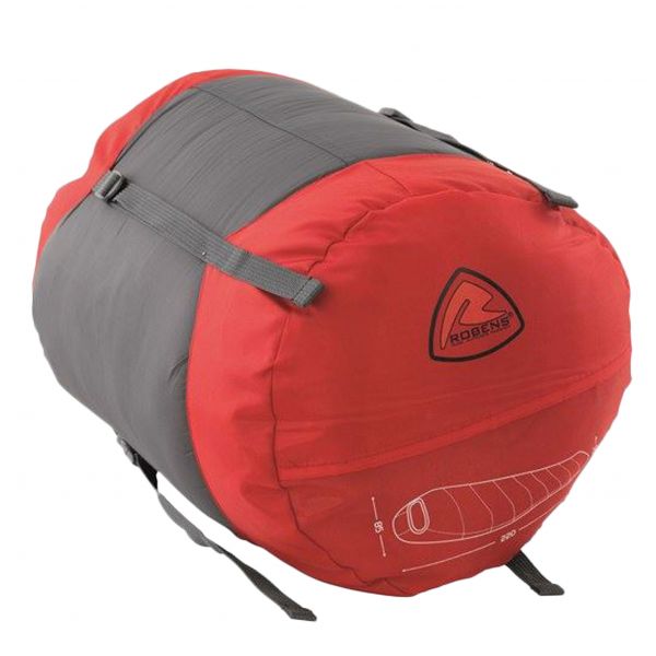 Robens Spire II hiking sleeping bag for right-handers