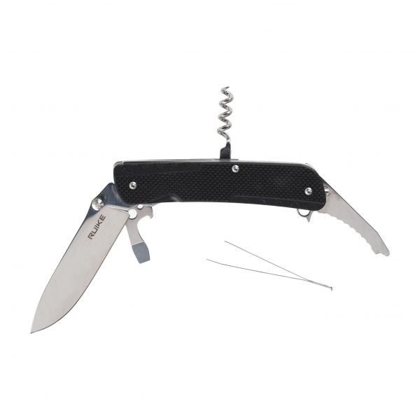 Ruike LD21-B multifunction pocket knife, black