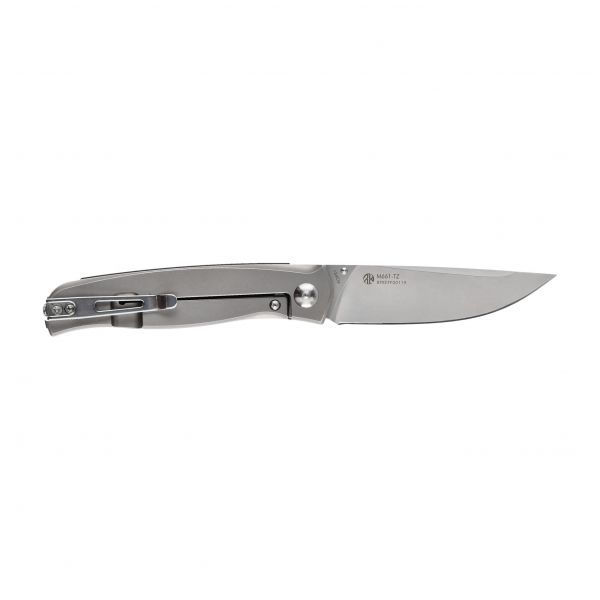 Ruike M661-TZ silver folding knife