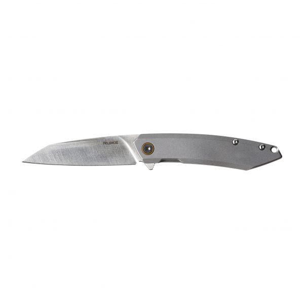 Ruike P831S-SA silver folding knife