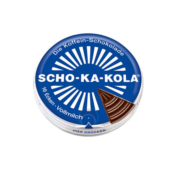 Scho-Ka-Kola milk chocolate with caffeine 100 g