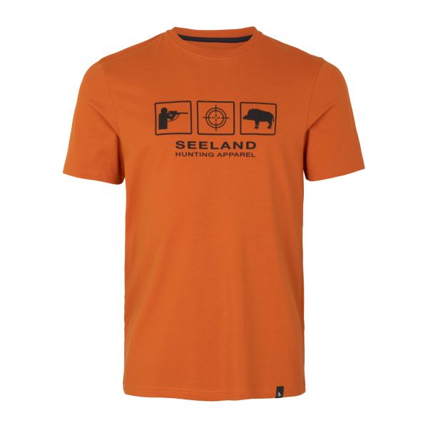 Seeland Lanner Gold Flame T-Shirt