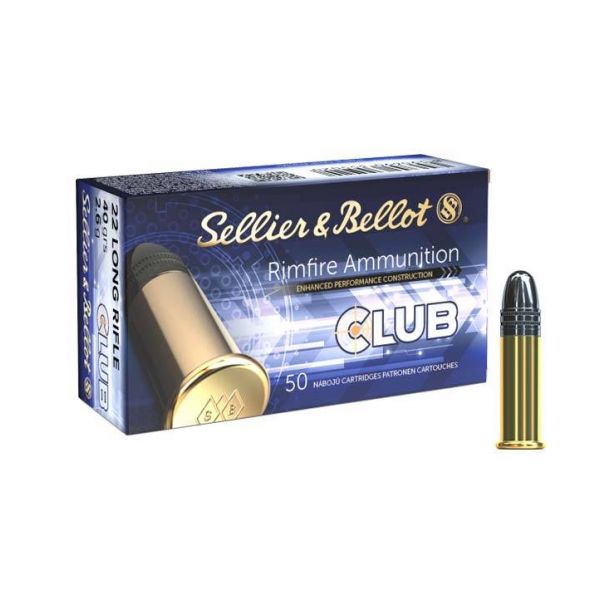 Sellier&amp;Bellot 22 LR CLUB LRN ammunition