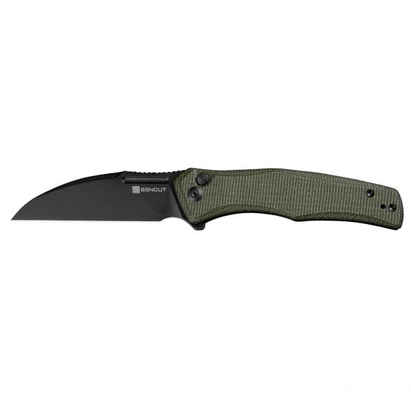 Sencut Watauga folding knife S21011-2 dark green mi