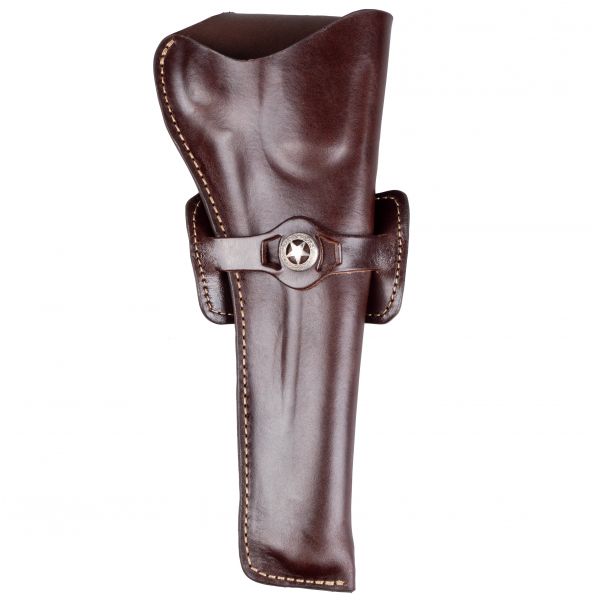 Sheriff CP 8" open brown holster