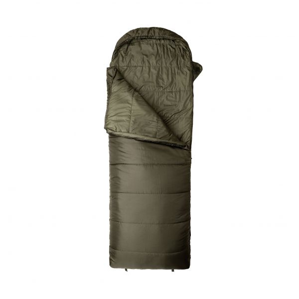 Snugpak Nautilus olive sleeping bag for left-handed people