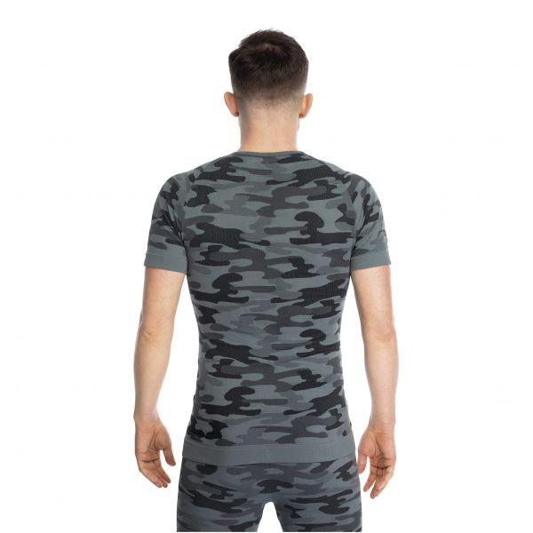 Spaio Military short sleeve men's t-shirt grey