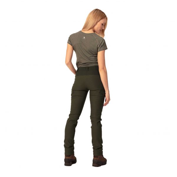 Spodnie damskie Tagart Cramp Pro ciemnozielone