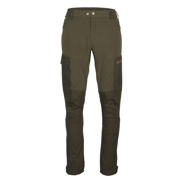Spodnie męskie Pinewood Finnveden Hybrid Trail brązowo/oliwkowe