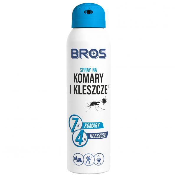 Spray Bros na komary i kleszcze 90 ml