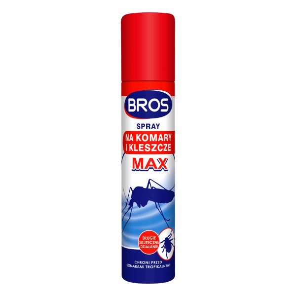 Spray Bros na komary i kleszcze Max 90 ml
