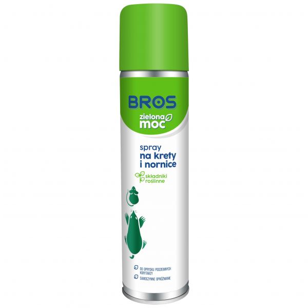 Spray Bros na krety i nornice 400 ml zielona moc