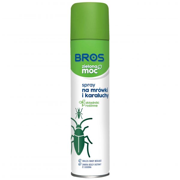 Spray Bros na mrówki i karaluchy 300 ml zielona moc