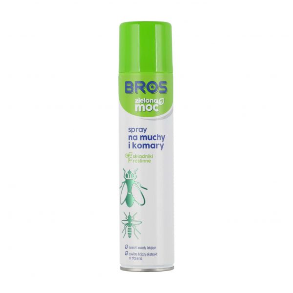 Spray Bros zielona moc na komary