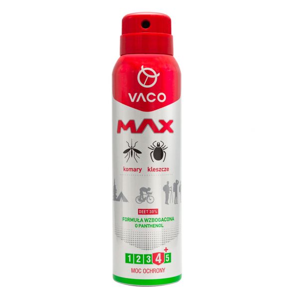 Spray Max Vaco na komary, kleszcze, meszki Z Panthenolem 100 ml